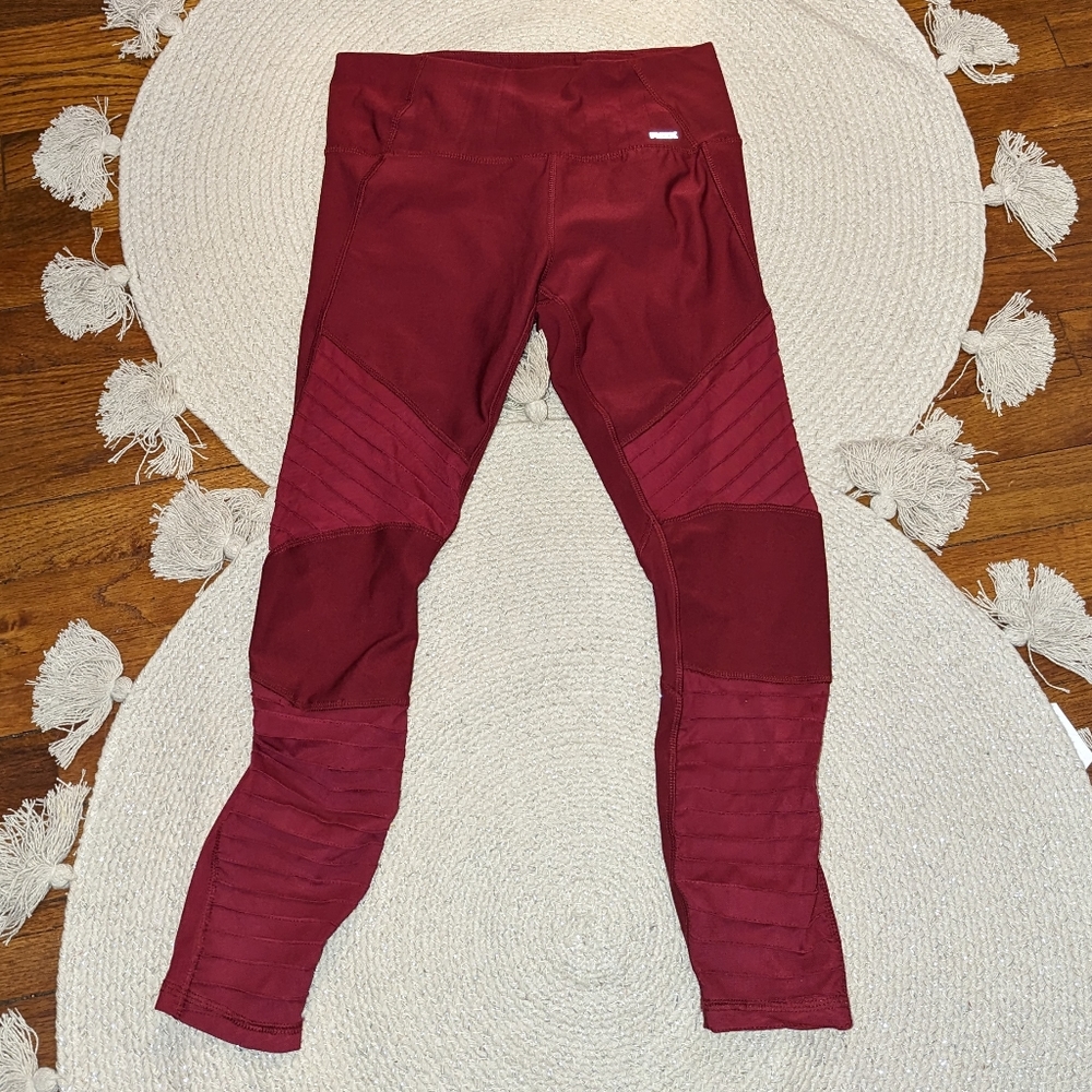 Woman's Burgundy Running/Workout Stretch Pants by RBX - Picture 1 of 3